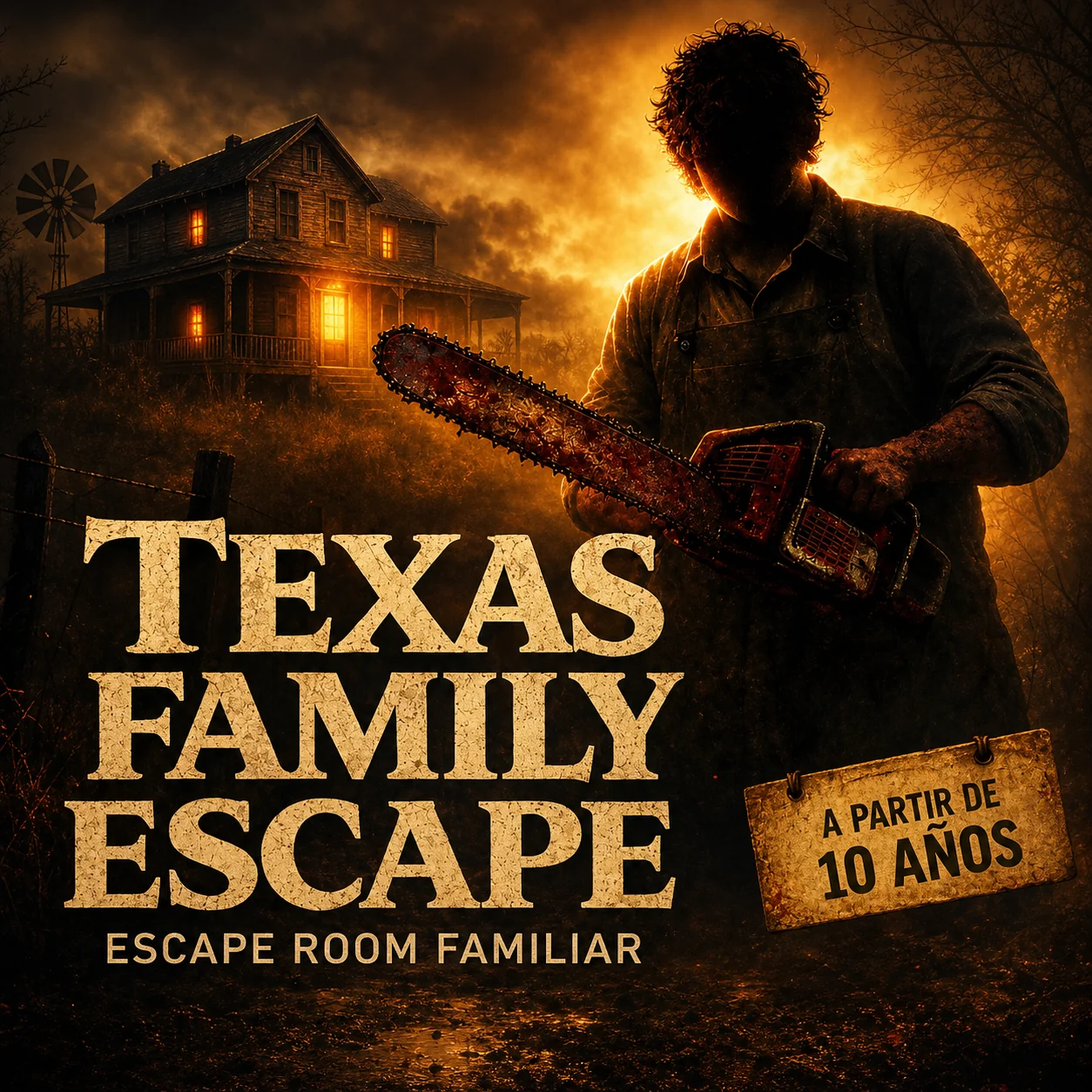 Texas Family Escape, escape room familiar y plan para familias en Madrid